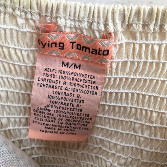 FLYING TOMATO EMBROIDERED DRESS - Picture 8 of 8